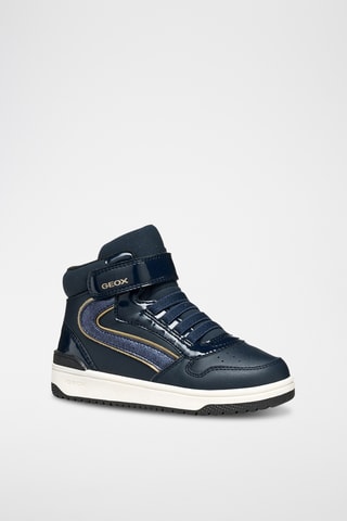 Baskets montantes - Bleu marine