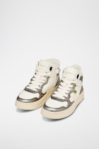 Baskets montantes - Blanc