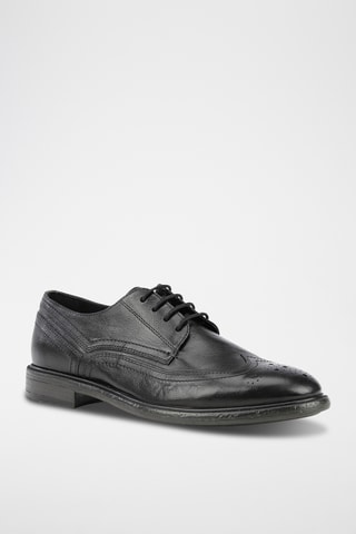 Derbys en cuir - Noir