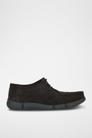 Richelieus en nubuck - Marron foncé