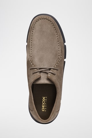 Richelieus en nubuck - Gris foncé