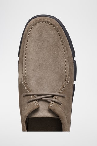 Richelieus en nubuck - Gris foncé