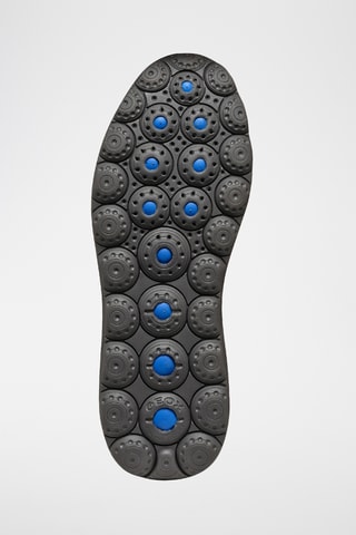 Baskets en cuir de veau nubuck - Kaki
