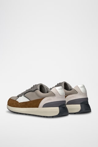 Baskets en cuir - Marron