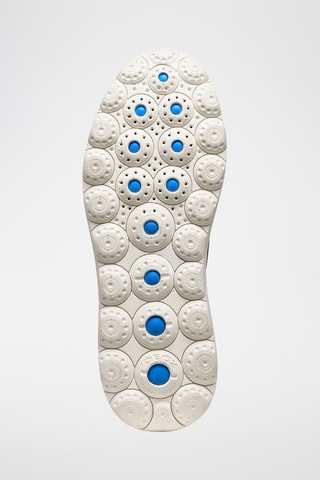 Baskets en nubuck - Bleu canard