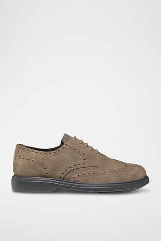 Richelieus en nubuck - Gris