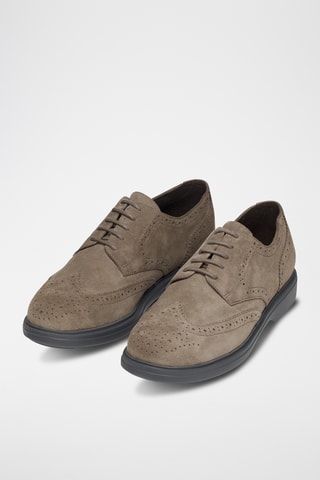 Richelieus en nubuck - Gris