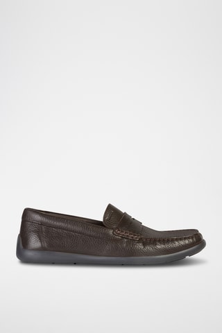 Mocassins en cuir - Marron
