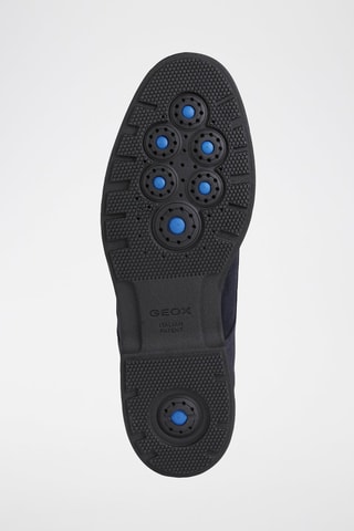 Derbys en cuir Spherica Bleu marine