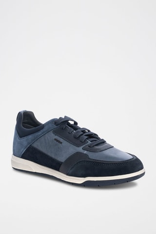 Baskets en cuir Spherica Bleu marine