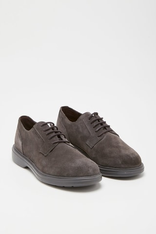 Derbys en nubuck Ottavio - Marron foncé