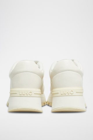 Leren Platform Sneakers - Zwart