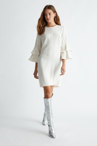 Rechte Jurk - Beige