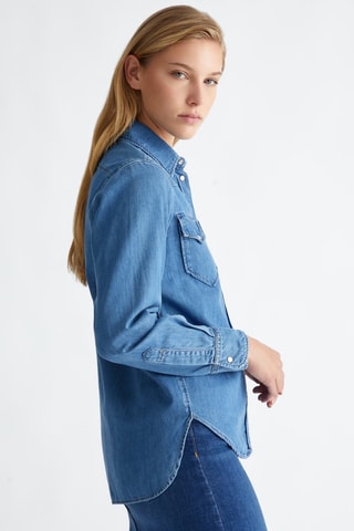 Spijkerblouse - Blauw