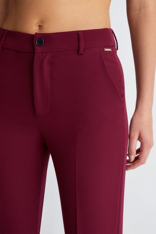 Chino Regular Fit - Bordeauxrood