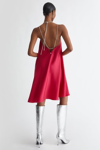Trapezium Jurk - Roze