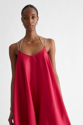 Trapezium Jurk - Roze