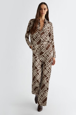 Blouse - Bruin
