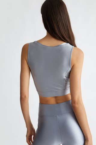 Crop Top - Grijs