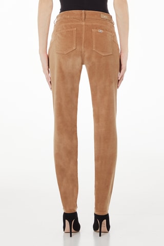 Broek met Hoge Taille - Beige