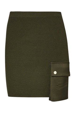 Minirok Hoge Taille - Groen