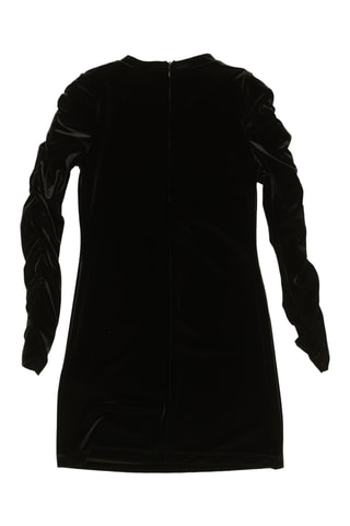 Velours Jurk - Zwart