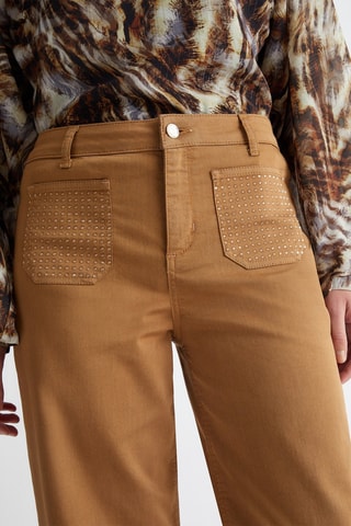 Broek Flare Cut - Beige