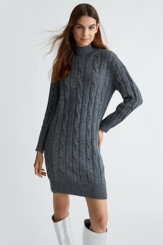 Trui-jurk - Grijs