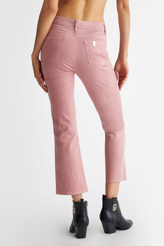 Broek met Hoge Taille - Roze