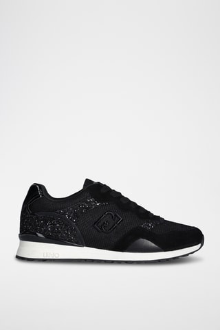 Nubuck Sneakers - Zwart