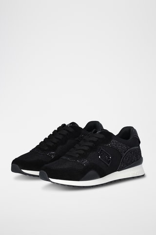 Nubuck Sneakers - Zwart