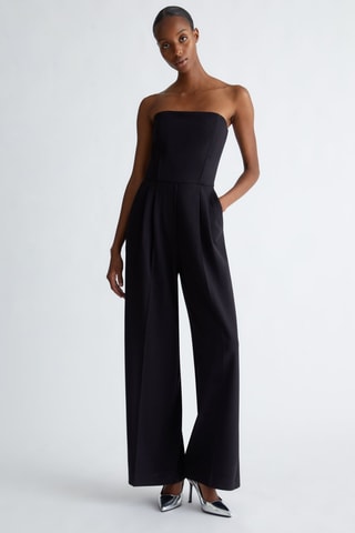 Strapless Jumpsuit - Zwart