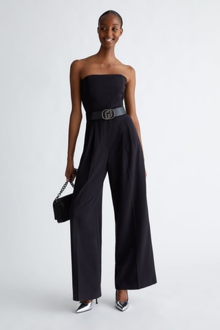 Strapless Jumpsuit - Zwart