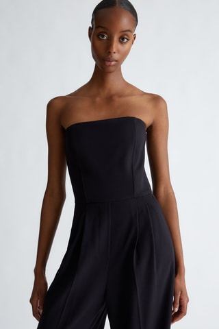 Strapless Jumpsuit - Zwart
