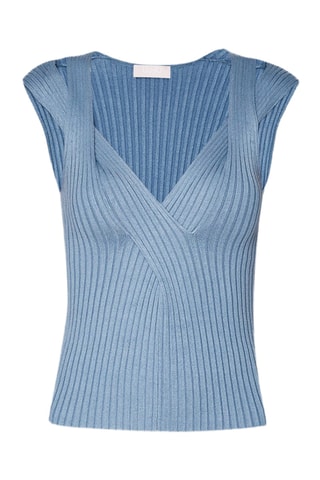 Top - Blauw