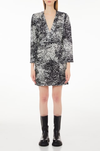 Rechte Jurk - Multicolor