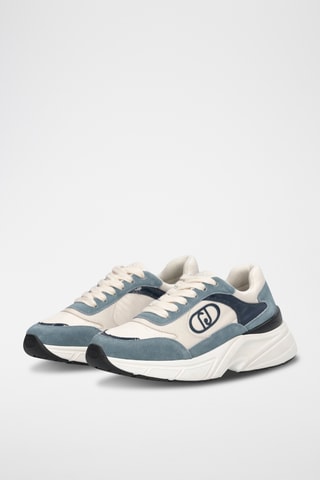 Leren Sneakers - Ecru
