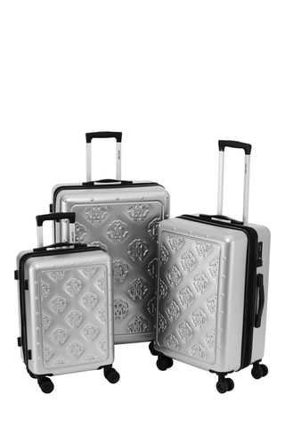 Set de 3 valises - Argenté - 54,5/68/78 cm