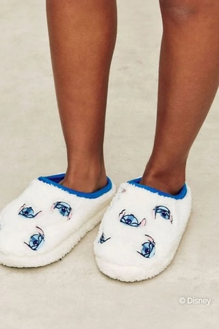 Pantoufles Stitch Lilo et Stitch Disney - Ecru