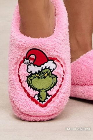 Pantofole imbottite Grinch - Rosa