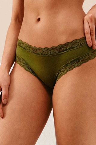 Tanga New Skinny - Vert foncé