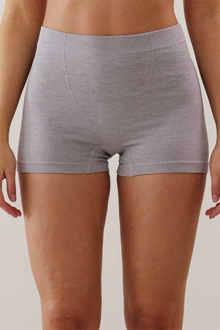 Culotte a vita alta Tulipaniz - Grigio chiaro