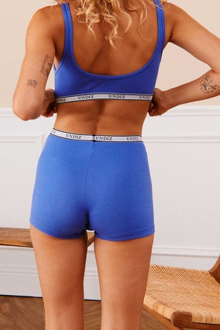 Shorty Lovespelliz - Bleu cobalt