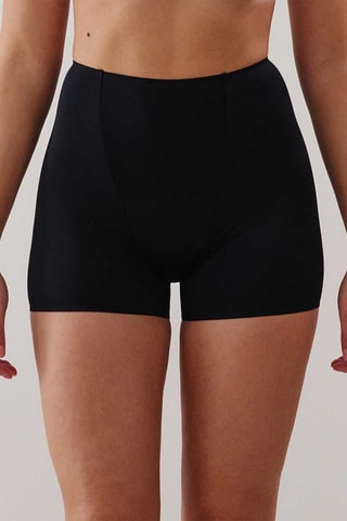 Culotte mestruali a vita alta Pachoiz - Flusso abbondante - Nero