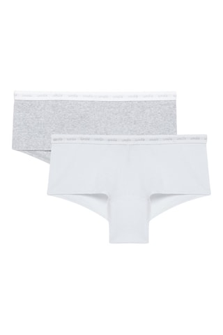 2 culotte Lurexiz - Bianco