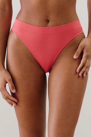 String Ribseamstiz - Vieux rose