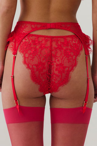 Reggicalze Marjoriz - Rosso