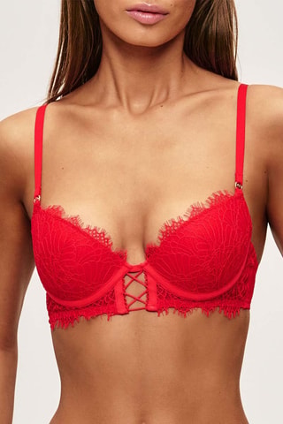 Reggiseno Nightlaciz - Rosso