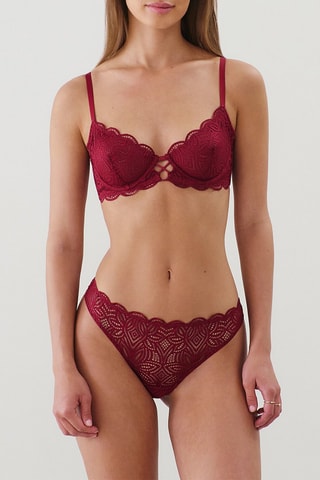 Soutien-gorge Dailiz - Bordeaux
