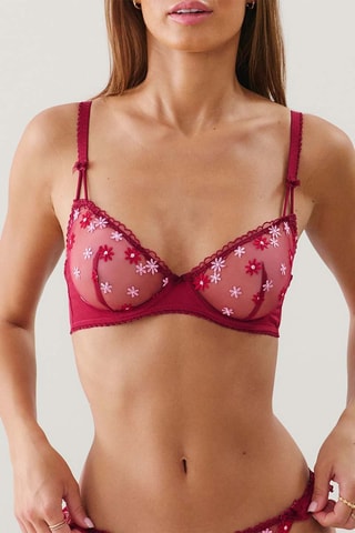 Soutien-gorge Lovebloomiz - Bordeaux
